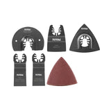 Set de 15 Hojas Multifuncionales Oscilantes 80mm