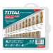 Set de brocas para metal HSS 12pzas TOTAL - Total Tools