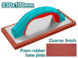 Llana de Goma Fina 230mm x 100mm Mango de PP