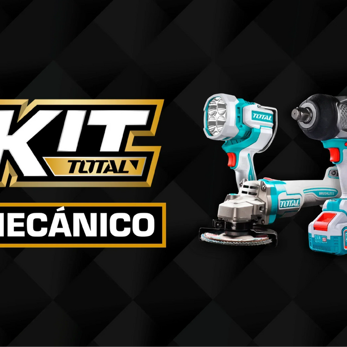 Kit de Herramientas: Llave de Impacto + Esmeril especial Mecánico Total