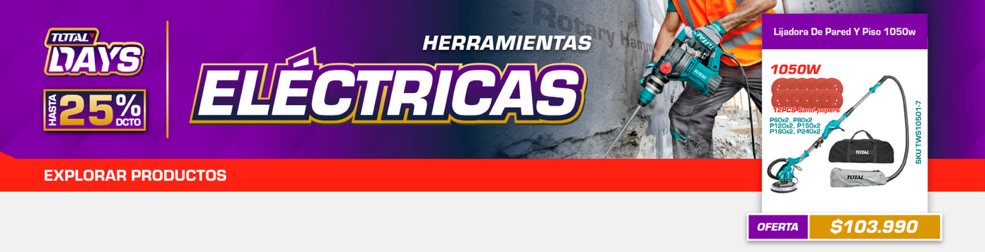Herramientas Eléctricas Total Days