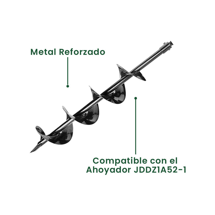 Ahoyador Barreno 52cc 1,4kw + Broca 150x800mm JADEVER