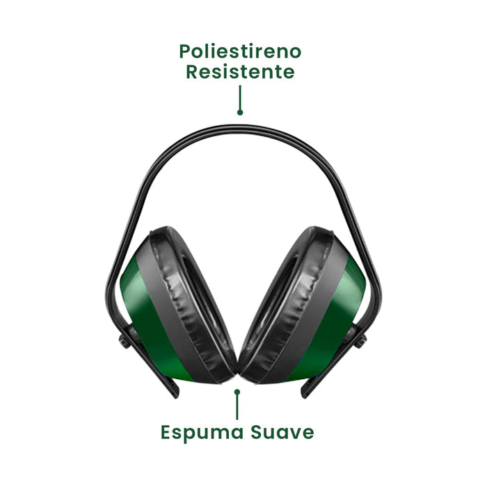 Orejeras Anti ruido Aislador de Sonido 24db JADEVER