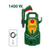 Hidrolavadora 1400w 110bar + 3 Piezas JADEVER