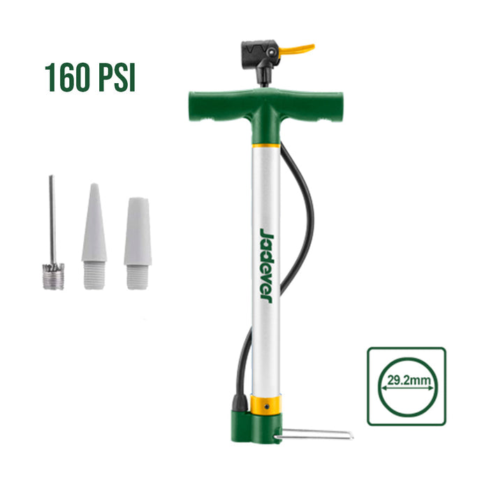 Bombín Inflador de Pie 160psi JADEVER