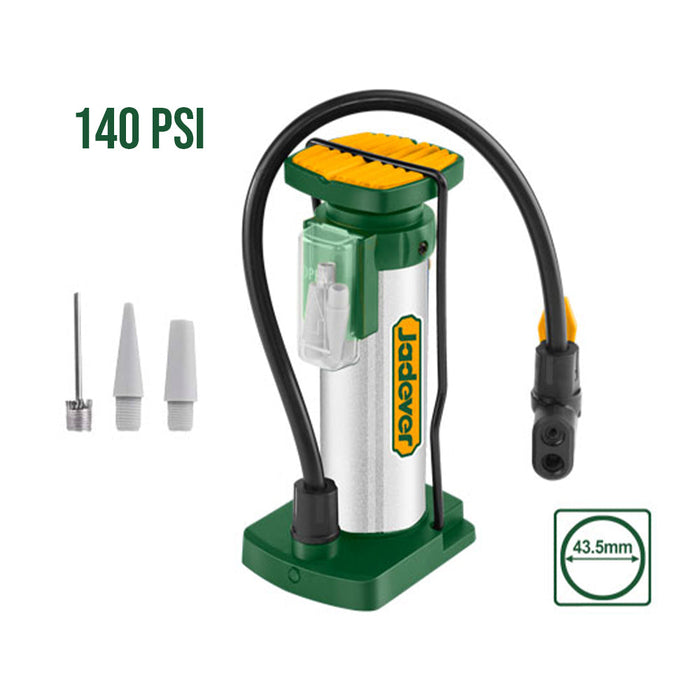Bombín Inflador de Pie 140psi JADEVER