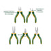 Set Mini Alicates 4,5 Pulgadas 5 Piezas JADEVER