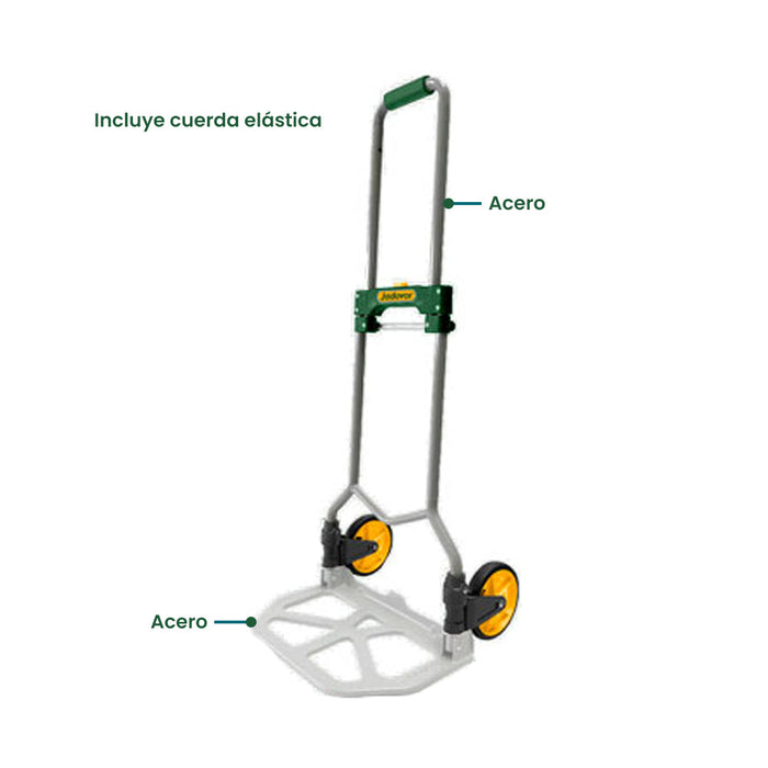 Carro Yegua Carretilla Plegable de Mano 60 Kilos JADEVER
