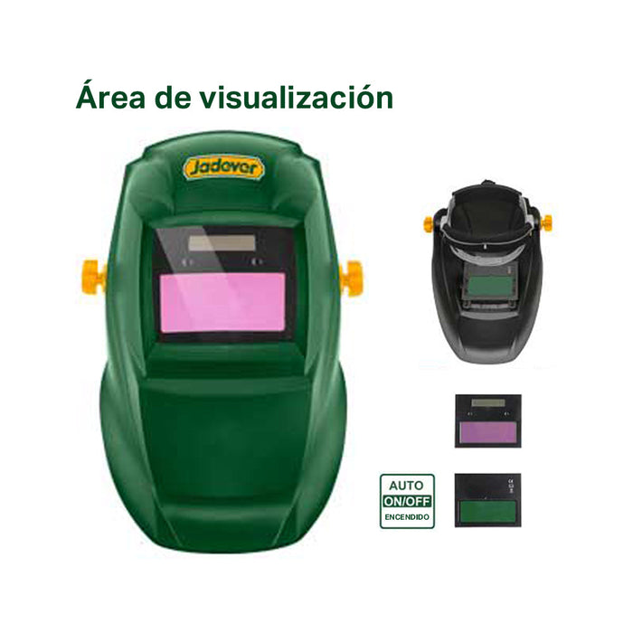 Mascara Soldar Fotosensible Automática 90x35mm JADEVER