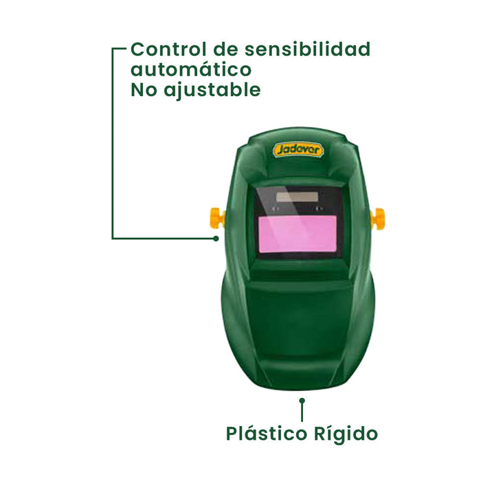 Mascara Soldar Fotosensible Automática 90x35mm JADEVER