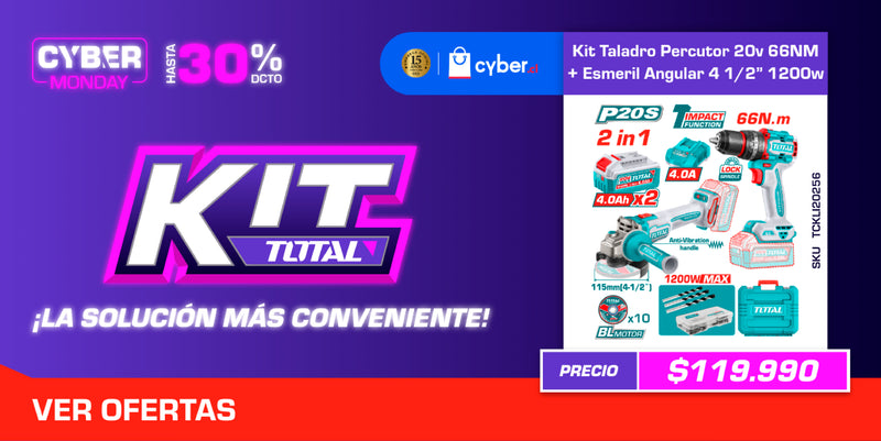 Promoción Total Tools: Kit