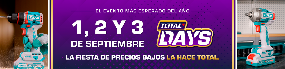 Evento comercial - Total days