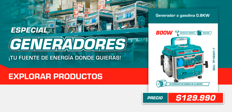 Generadores para el rey de la casa