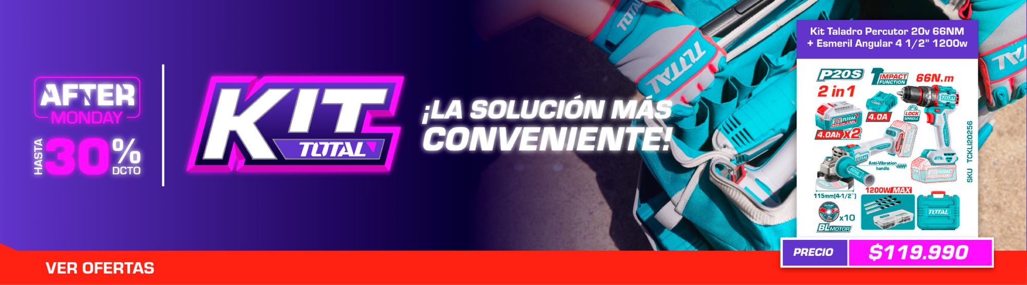 Promoción Total Tools: Principal