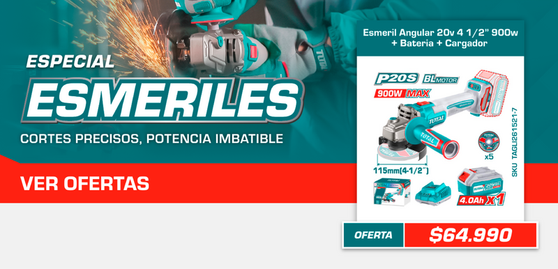 Esmeriles para el rey de la casa