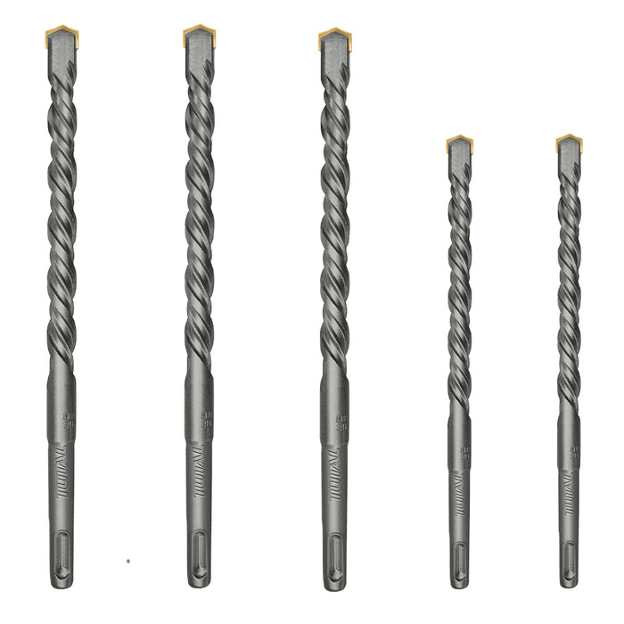 Set de 5 Brocas SDS PLUS para Concreto