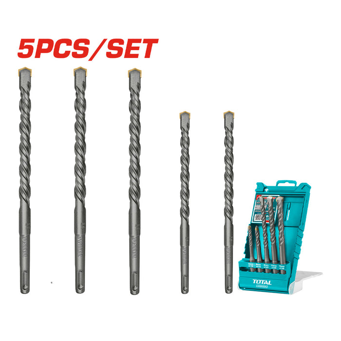 Set de 5 Brocas SDS PLUS para Concreto