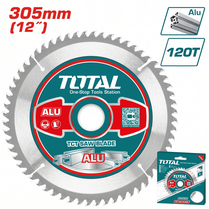Disco Sierra 12" 120D Corte Aluminio para Ingletadora