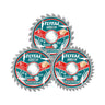 Set 3 Discos de Sierra 140mm Ultra Finas