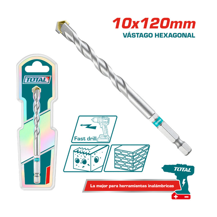 Broca para Concreto 10x120mm