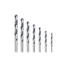 Set 7 brocas para metal HSS