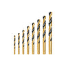 Set de 8 Brocas Espirales HSS para Metal, Madera y Plástico