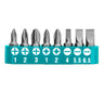 Set de 9 Puntas para Atornillador con Portabit Magnético