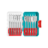 Set 12 piezas Brocas Planas para Madera