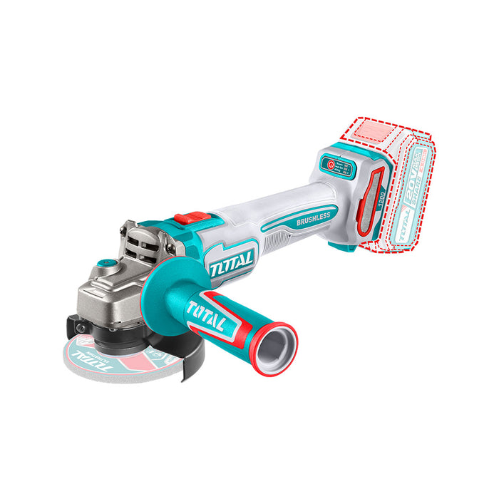 Esmeril Inalámbrico 1200W 125mm 20V