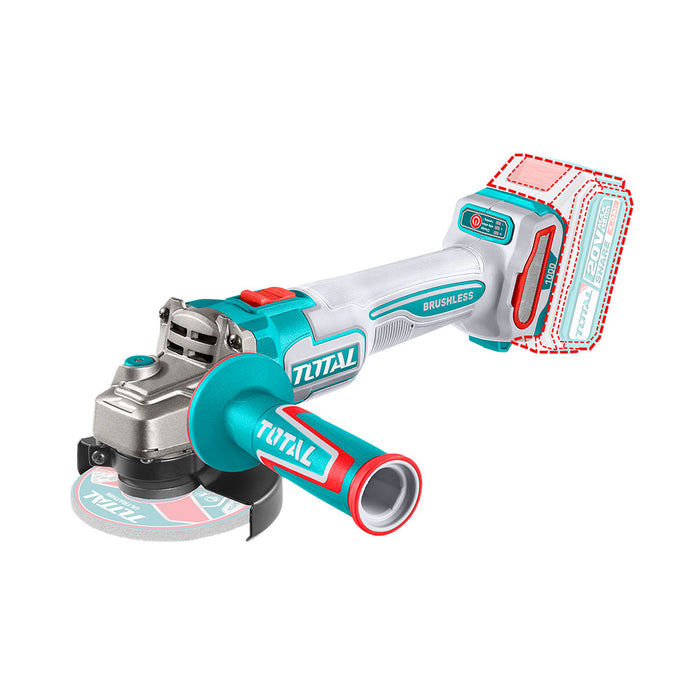 Esmeril Angular Inalámbrico 20V 115mm 1000W