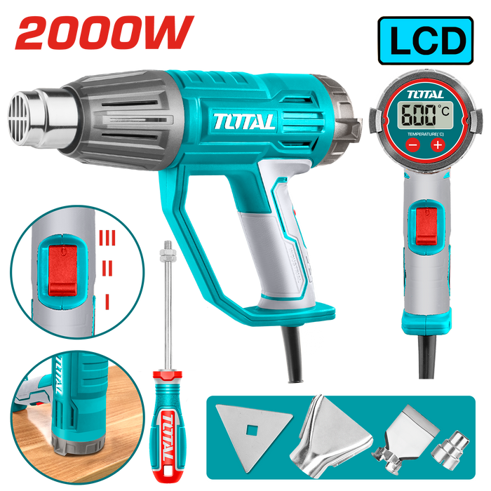 Pistola de calor 2000w 600°C