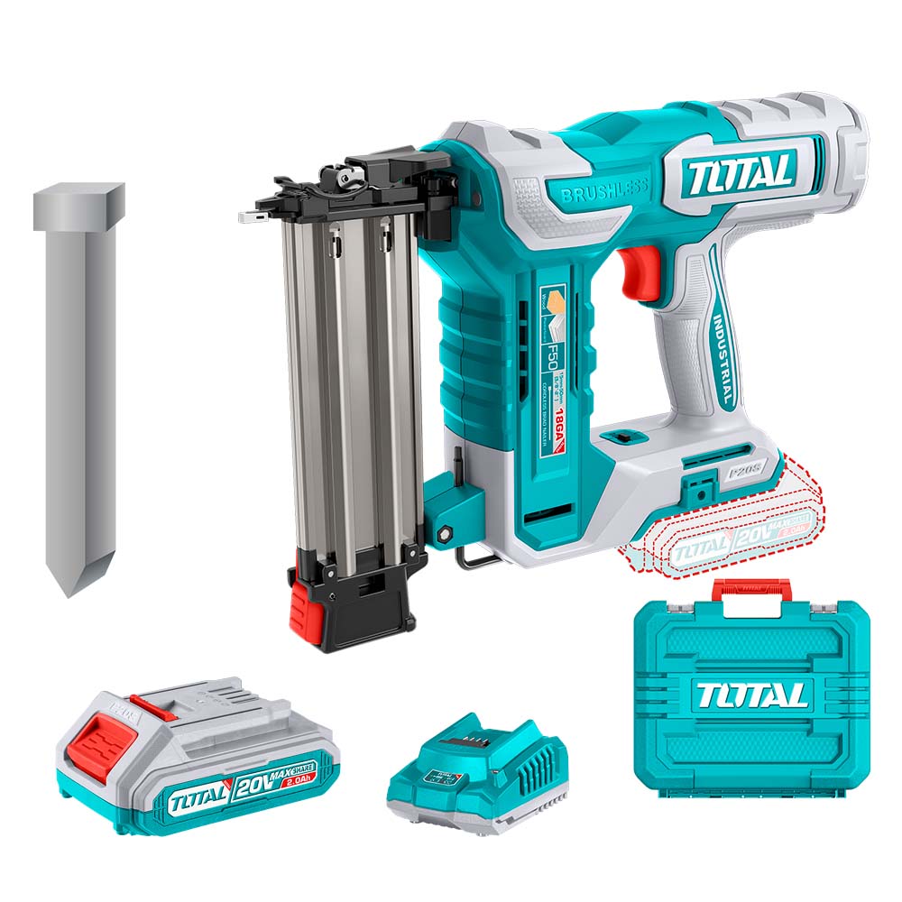 Clavadora Inalámbrica 20V Brushless Total Tools | Versatilidad y