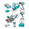 Kit 20V Taladro + Atornillador Impacto + Sierras