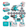 Kit Herramientas Inalámbricas - Taladro, Esmeril, Llave de Impacto