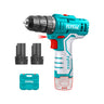 Combo Taladro Inalámbrico 12V 10mm + 2 Baterías 1.5Ah