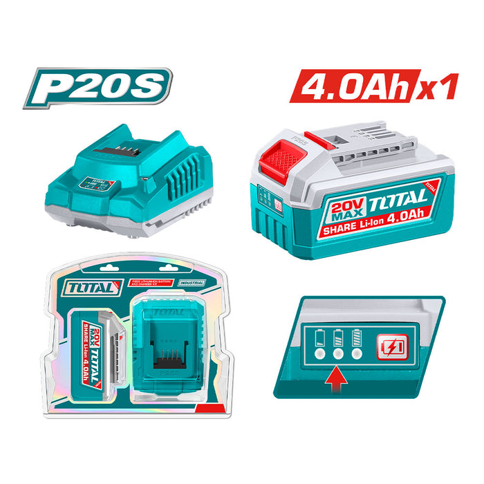 Set Batería con Cargador 4ah