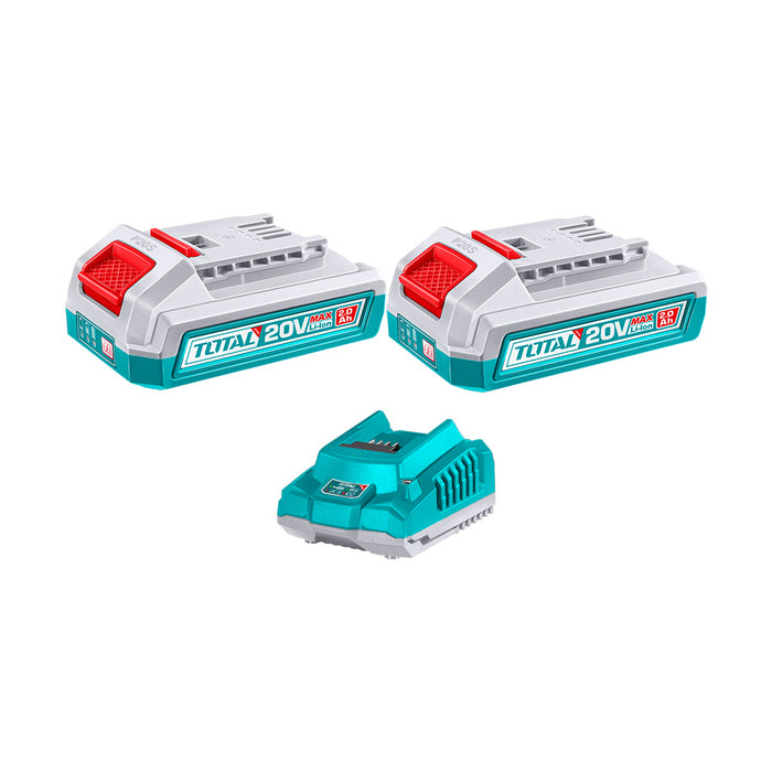 Set 2 Baterías 2.ah + Cargador