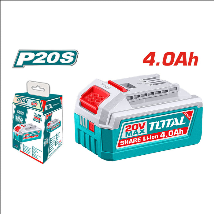 Batería de litio P20S 4.0Ah 20V TOTAL