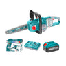 Motosierra Inalámbrica BL Motor 20V Cadena 16" + 2 Baterías