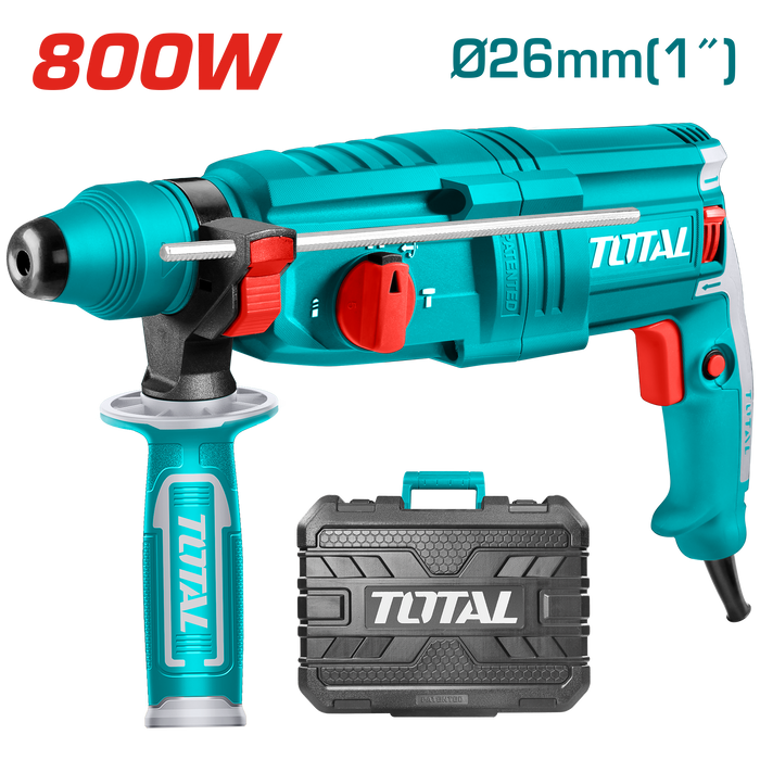 Rotomartillo Eléctrico SDS PLUS 800W 2.6 Joules