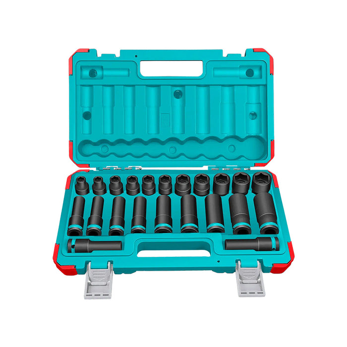 Set de Dados de Impacto 1/2" 22 Piezas Total