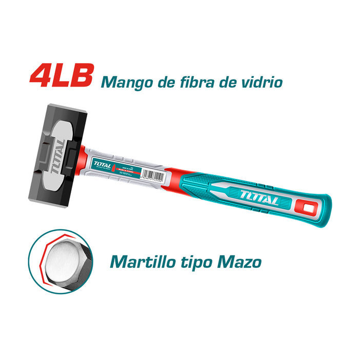 Combo mango de fibra 4LBS Super TOTAL