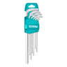 Set de 9 Llaves Allen Hexagonales 1.5-10mm Cr-V