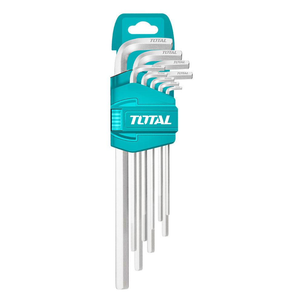 Set de Llaves Allen Hexagonales 1.5-10mm Cr-V | Total Tools