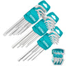 Set de Llaves Hexagonales y Torx 27 Piezas Total