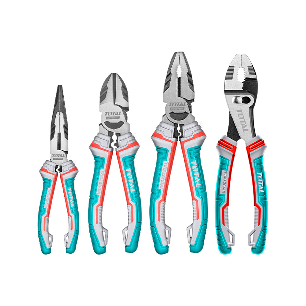 Set 4 Alicates Cromo Vanadio | Ahorro 30% y Garantía 12 meses