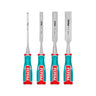 Set de 4 Formones Mango de Fibra 6mm