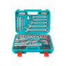 Set de 82 Dados Mecánicos 1/4" - 1/2"