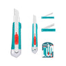 Set de 22 Cuchillos Cartoneros con Hoja Desmontable