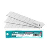 Set de 10 Hojas para Cuchillo Cartonero 18x100mm